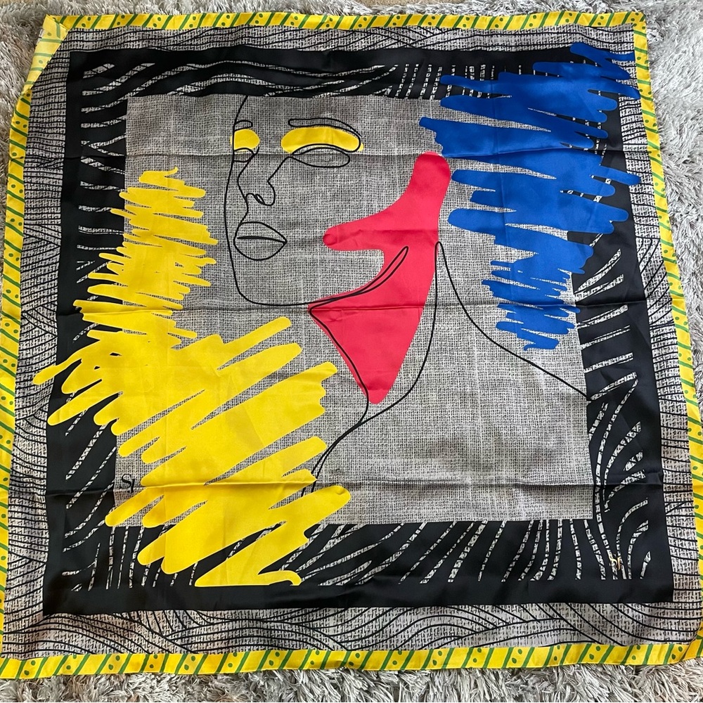 Sassy Jones Silk Blend Scarf 51 X 51